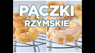 Pączki Rzymskie–Oponki przepis z bloga KuchniaDorotypl [upl. by Aisa]