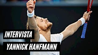 Yannick Hanfmann interview  Italian Serie A1 tennis 2021 [upl. by Mercorr]