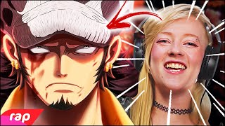 REAGIMOS COM O ANIRAP A 7 MINUTOZ  RAP DO LAW E RAP DO USOPP one piece [upl. by Sarazen]