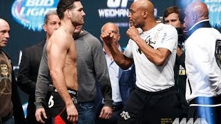 UFC 168 WeighIns Chris Weidman vs Anderson Silva 2 [upl. by Lotus627]