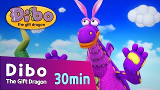 Dibo The Gift Dragon Funny Episode 4ㅣ30min playㅣOCON [upl. by Arremat]