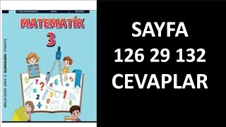 3 Sınıf Matematik Ders Kitabı Ekoyay Yayıncılık sayfa 126 129 132 cevapları [upl. by Nevar]