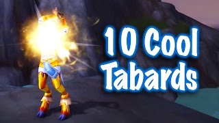 Jessiehealz  10 Cool Tabards Guide World of Warcraft [upl. by Georglana544]