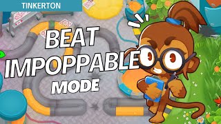 How to Beat Impoppable Mode Hard on Tinkerton  BTD6 Strategy [upl. by Nogam124]