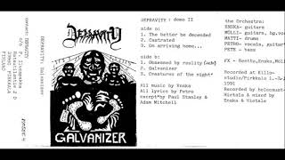 Depravity Fin  Galvanizer Demo 1991 [upl. by Uase381]