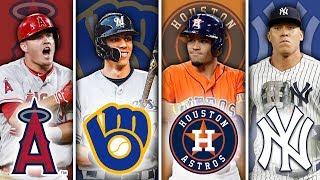 BEST MLB PLAYER FROM EVERY TEAM 2019 [upl. by Aeneg]