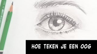 Hoe teken je een oog [upl. by Bluefield687]