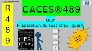 CACES®R489 test théorique nouveaux exercices plaque de charge [upl. by Pleasant472]