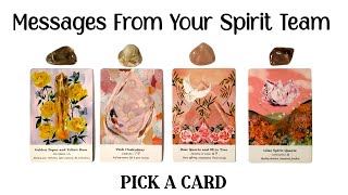 PICK A CARD 💜 Messages From Your Spirit Team 🪽 [upl. by Airet534]