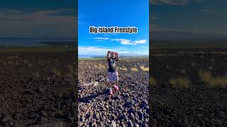 Cali Smoov Hawaii Freestyle 🔥 On Lava Rock BigIsland [upl. by Ahsaelat]