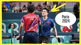 Best match ever  Fan Zhendong vs Tomokazu Harimoto  Paris Olympics 2024 [upl. by Larochelle]