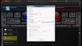 Virtual Dj Tutorial  Streamen bei einem Internetradio [upl. by Idas]