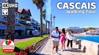 🇵🇹 4K WALK Cascais Portugal Walking Tour  August 2023 [upl. by Asin]