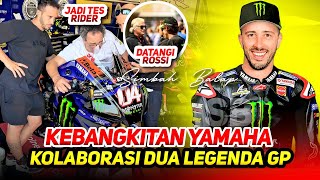 DUA LEGENDA BERSATU🔥 KOLABORASI ANDREA DOVIZIOSO DAN VALENTINO ROSSI  YAMAHA TELAH KEMBALI BANGKIT [upl. by Luhem427]