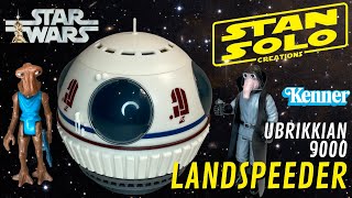 Stan Solo Mos Eisley Landspeeder 3 34” STAR WARS Toy Vehicle Review [upl. by Inalej]