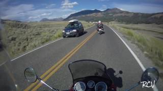 Hwy 212 Lamar ValleySoda Butte riding towards Silver Gate Part 3 Wyoming [upl. by Einama232]