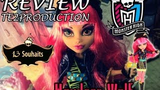 Review Monster High 13 Wishes Howleen Wolf [upl. by Siroved]