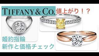 【TIFFANY】新作と価格チェック！値上り情報とは！？【婚約指輪】 [upl. by Azalea520]