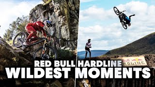 The Craziest and Wildest Moments Of Red Bull Hardline  Best Of [upl. by Nepil]