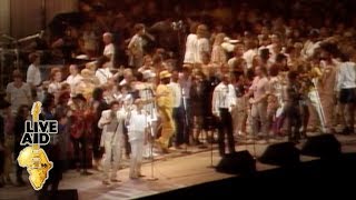 USA For Africa  We Are The World Live Aid 1985 [upl. by Itnaihc891]