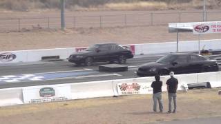 Sentra SeR Spec V vs Altima SeR at the track 22011 [upl. by Rehtnug]