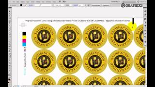 Adobe Illustrator Actions Presets Tutorials PrePress Imposition [upl. by Norman]
