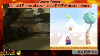 Chozo DesertMetroid PrimeMario Wonder Mix [upl. by Goldstein632]