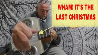 Last Christmas song George Michael for cigar box guitar [upl. by Eliseo92]