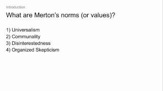 What are Mertons norms [upl. by Attennyl]