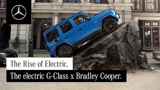 The Rise of Electric The electric GClass x Bradley Cooper  MercedesBenz Malta [upl. by Gothurd]