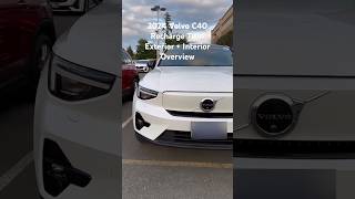 2024 Volvo C40 Recharge Exterior  Interior Overview  Scandinavian Luxury volvo c40recharge [upl. by Grae]