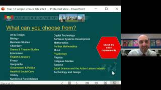 Year 12 A Level Choice Video 2024 [upl. by Esinet]