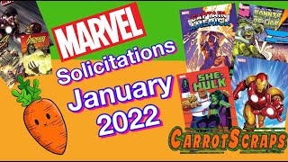 January Marvel Comic Book Solicitations for April 2022 [upl. by Asseram387]