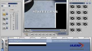 Ulead Video Studio 8 Tutorial [upl. by Lessirg288]