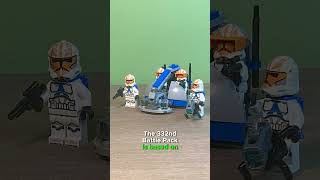 501st vs 332nd Battle Packs LEGO Star Wars Set Comparison [upl. by Othe]