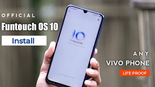 How to install official Funtouch OS 10 on Any Vivo Phone  with live proof [upl. by Oyr]