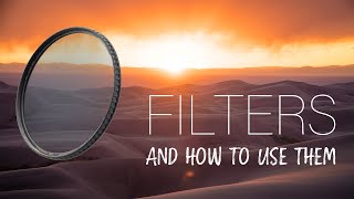 Photography Filters And How To Use Them CPL ND Night Sky and UV Filter [upl. by Ute]