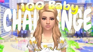 OUR NEW BABY IS HERE 100 BABY CHALLENGE  Part 4 The Sims 4 Lets Play [upl. by Bora]