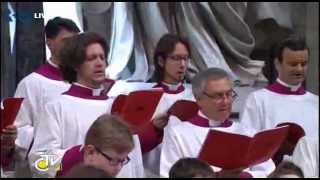 credo in unum deum  papst benedikt  pope benedict  pfingsten 2012  pentecost 2012 [upl. by Aerdnaid]