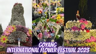 International Flower Festival 2023  Flower Paradise  고양국제꽃박람회 [upl. by Laforge461]