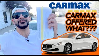 OWNERSHIP COST BREAKDOWN OF A MASERATI GHIBLI  CarMax Offer  Annual Service  Brakes  Insurance [upl. by Aicekan294]