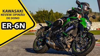 Kawasaki Er6n Opinião de dono review completa [upl. by Ahsinit169]