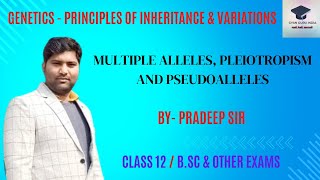 Multiple alleles pleiotropism and pseudoallelesBSc Agriculture Fundamentals of Genetics [upl. by Adym]