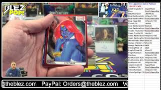 2023 Upper Deck Marvel Platinum 2 BOX BREAK Pick Your Color 79 [upl. by Rednirah]