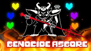 Undertale Genocide Asgore unitale Gameplay [upl. by Nellahs272]