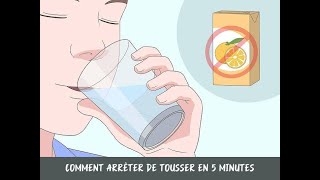 Comment arrêter de tousser en 5 minutes [upl. by Lockwood]