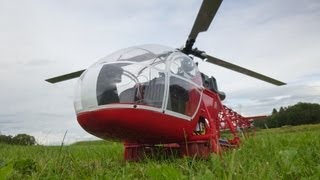 HELICOPTERE RC LAMA électrique aéromodélisme FFAM HUBSCHRAUBER 直升机 HELICÓPTERO ВЕРТОЛЕТ [upl. by Eerac]