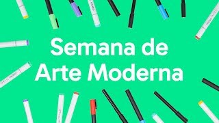 SEMANA DE ARTE MODERNA  QUER QUE DESENHE  DESCOMPLICA [upl. by Retlaw]