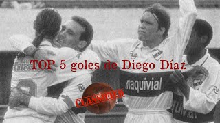 TOP 5 goles de Diego Gustavo Díaz conductor de TyC Sports [upl. by Asselem371]