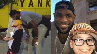 LeBron James Emotional Moment With A Young Fan Leaving Him Speechless [upl. by Temirf80]